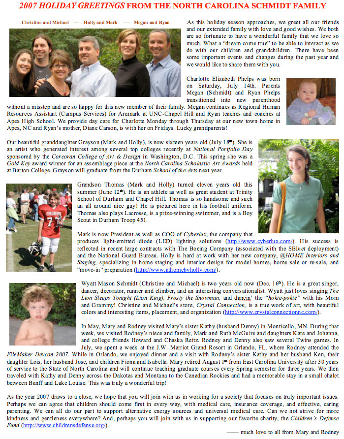 NC Schmidt Family